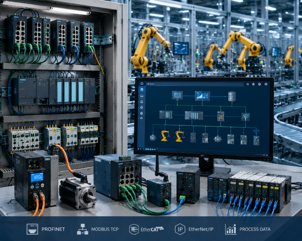 شبکههای صنعتی و ارتباطات اتوماسیون | Industrial Communication
