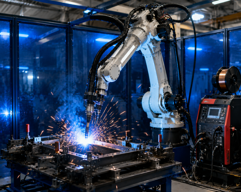 ربات جوشکاری قوس الکتریکی | Arc Welding Robot صنعتی